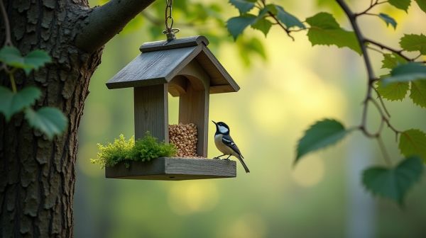 Attirer la mésange avec un nichoir correctement installé