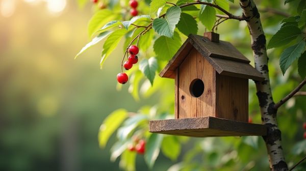 Attirer la mésange avec un nichoir correctement installé